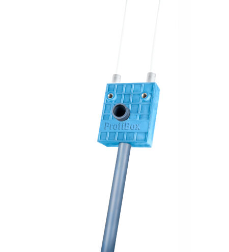 ProfiBox f. Spültisch, Boxenstärke: 7cm, Mauerwerk, DN20, TECE, Polokal NG