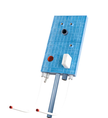 ProfiBox f. Waschm. m. Elektrosp. 100L, 7cm, Mauerwerk, DN16, SIS,Polokal NG