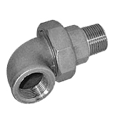 Winkelverschraubung Fig.312/100 I/A Wst.316, 1 1/4" konisch dichtend