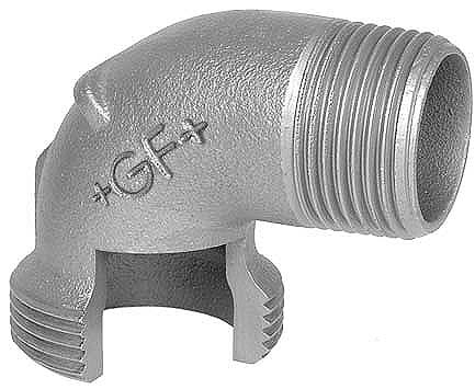 Einschraubteil zu Fig. 100 1" schwarz